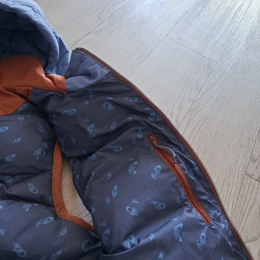 Patagonia Women's Bivy Hooded Down Vest In Sisu Brown - Picture 11 of 16